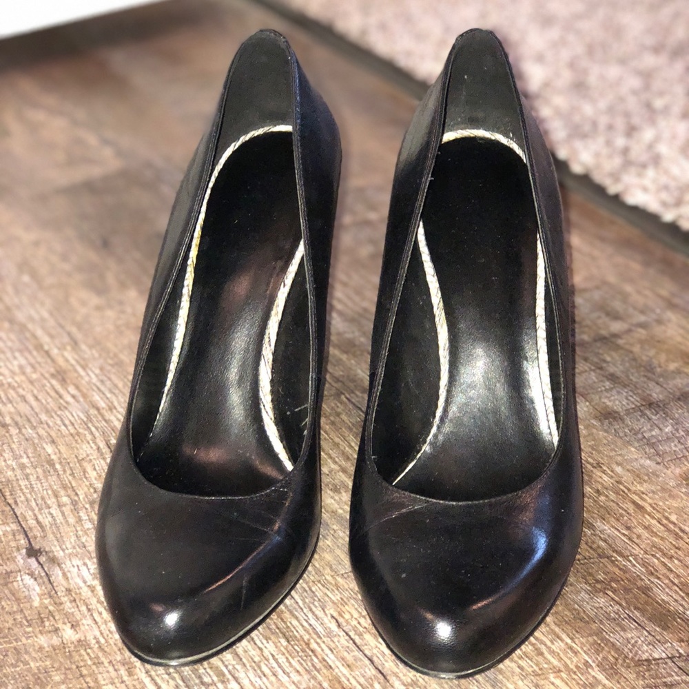 Nine West Leather Wedges